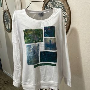 Knits well thin sweater fits like a large